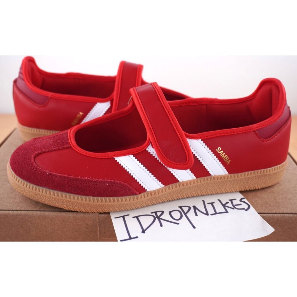 Adidas Samba Jane Red/White Scarlet Gum Women's Shoes